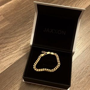 JAXXON 6 MM GOLD CUBAN LINK BRACELET